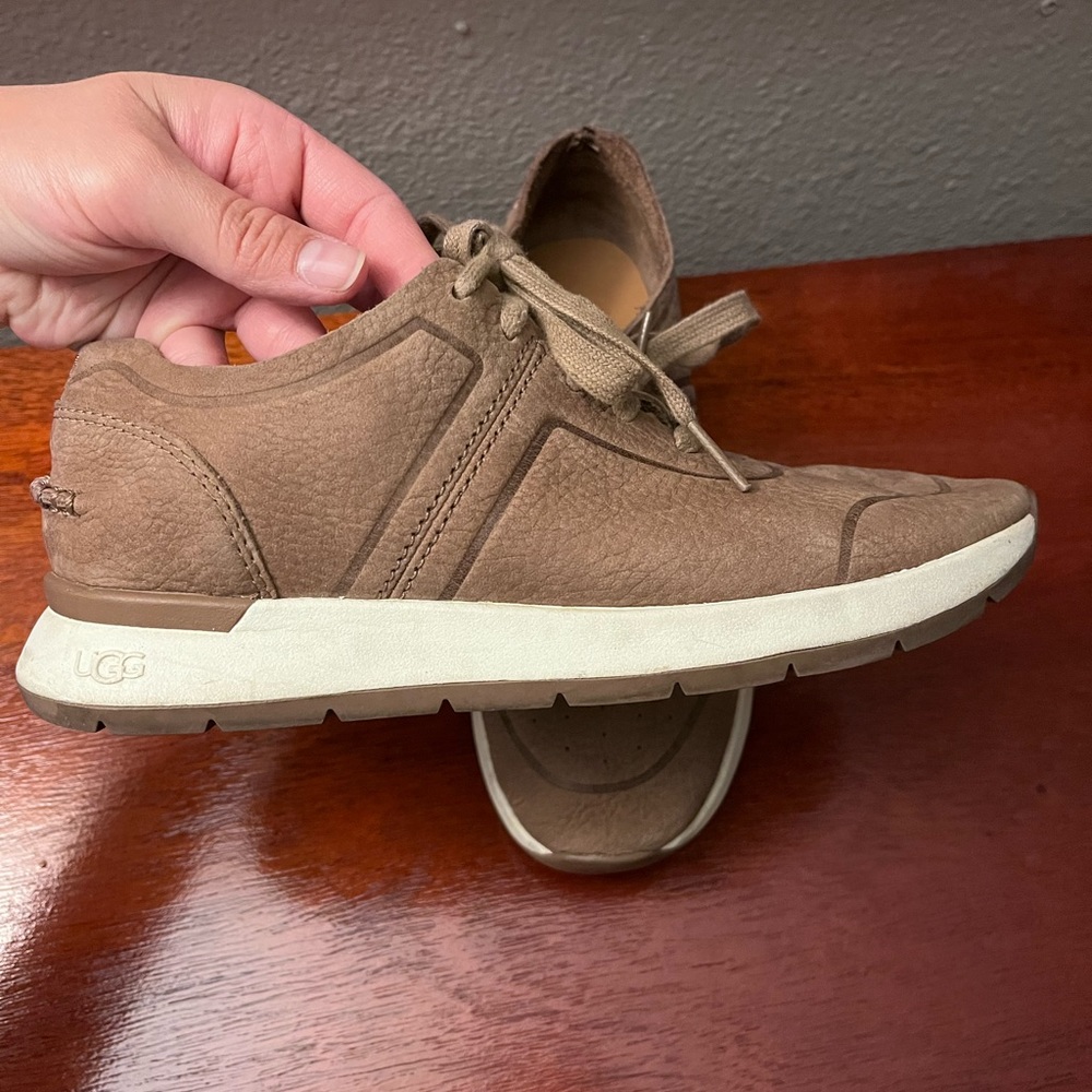 Ugg leather sneakers